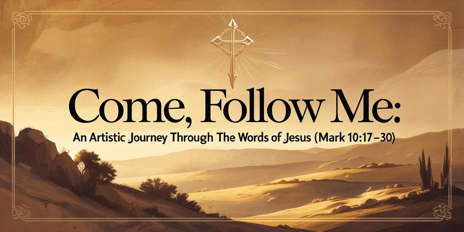 ✨ New Series: “Come, Follow Me” — An Artistic Journey Through the Words of Jesus